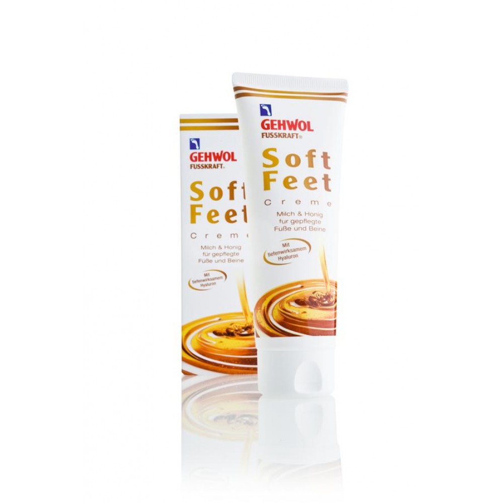 Soft Feet Krém - vitalizujúci krém s medom a mliekom