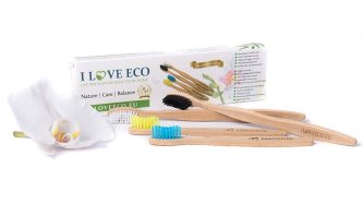 Ekologické zubné kefky I love eco