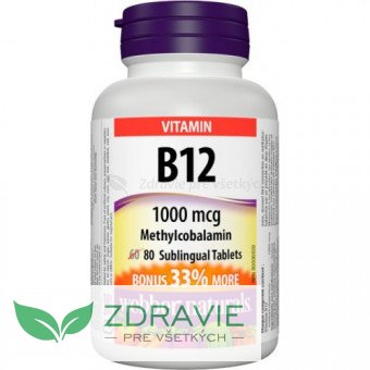 Vitamín B12 1000 mcg