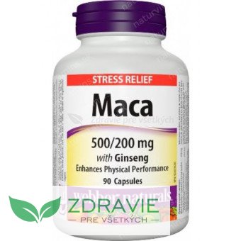 Maca a Ženšen 500/200mg