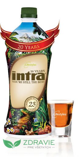 INTRA extrakt z 23 bylín 950 ml