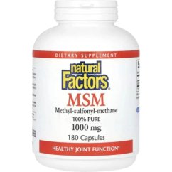 MSM 1000 mg (methyl-sulfonyl-methane)  Natural Factors
