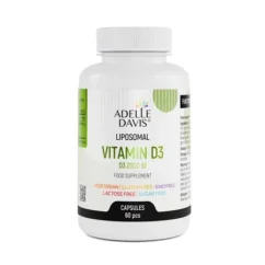 Adelle Davis - Lipozomálny vitamín D3 kapsule