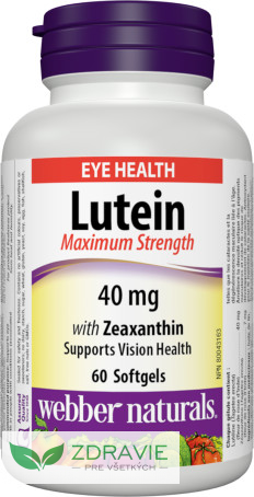Luteín a Zeaxantín 40 mg