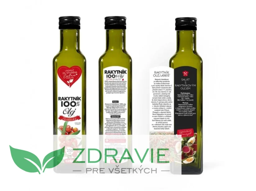 Rakytníkový olej 100% - 250 ml