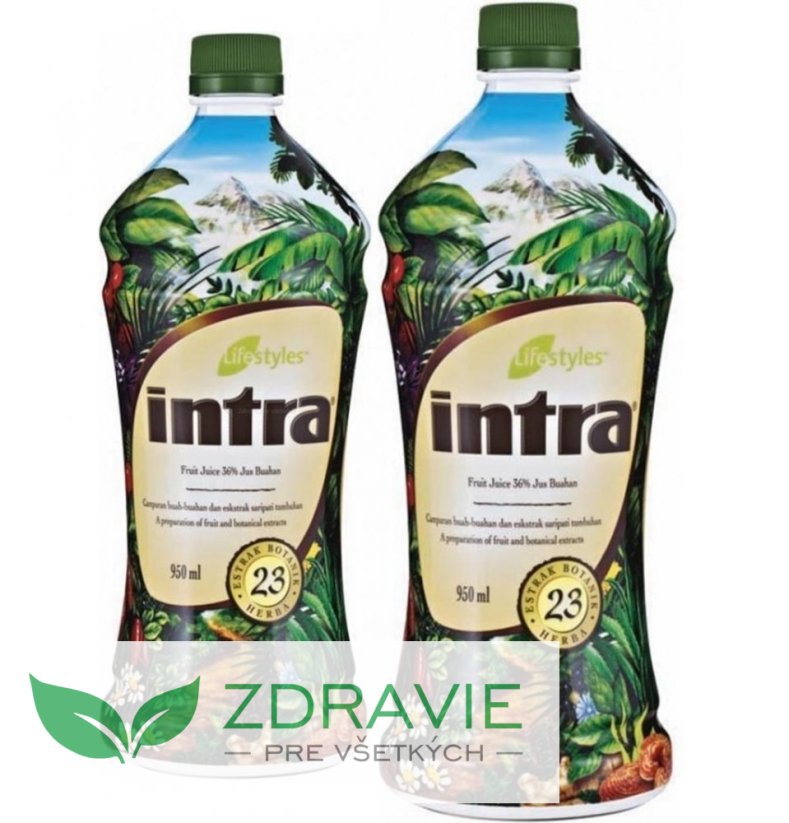 INTRA extrakt z 23 bylín 950 ml