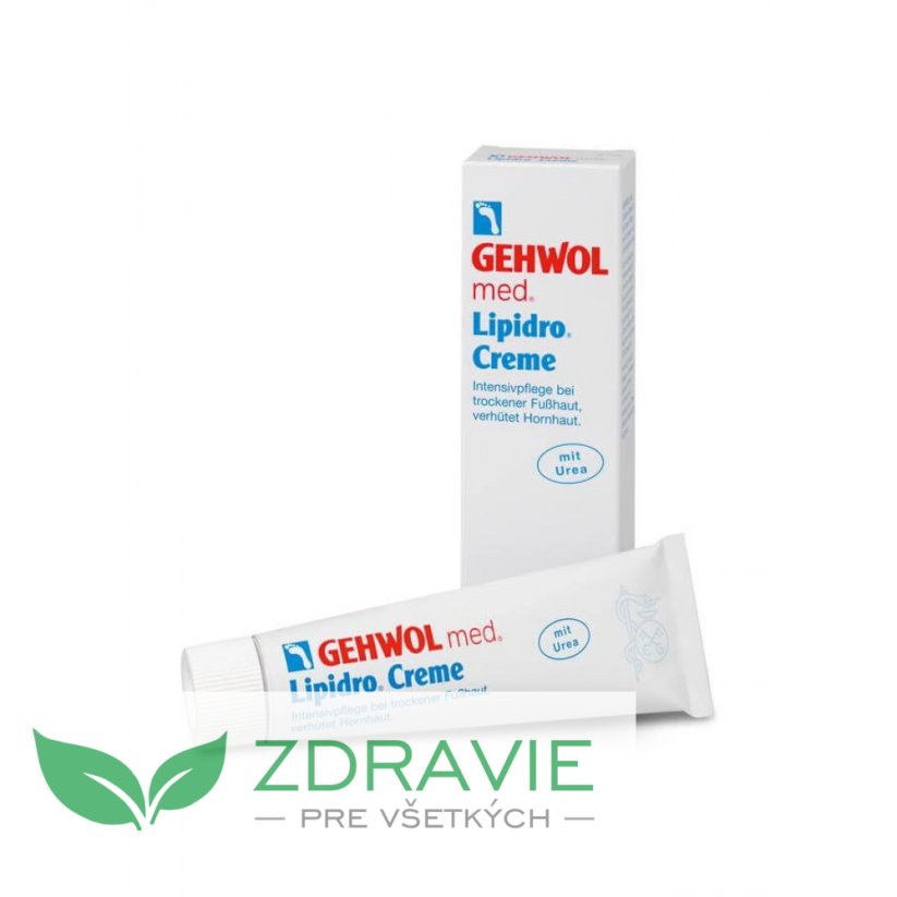 Lipidro Creme - krém na suchú a citlivú pokožku - Balenie: 75ml