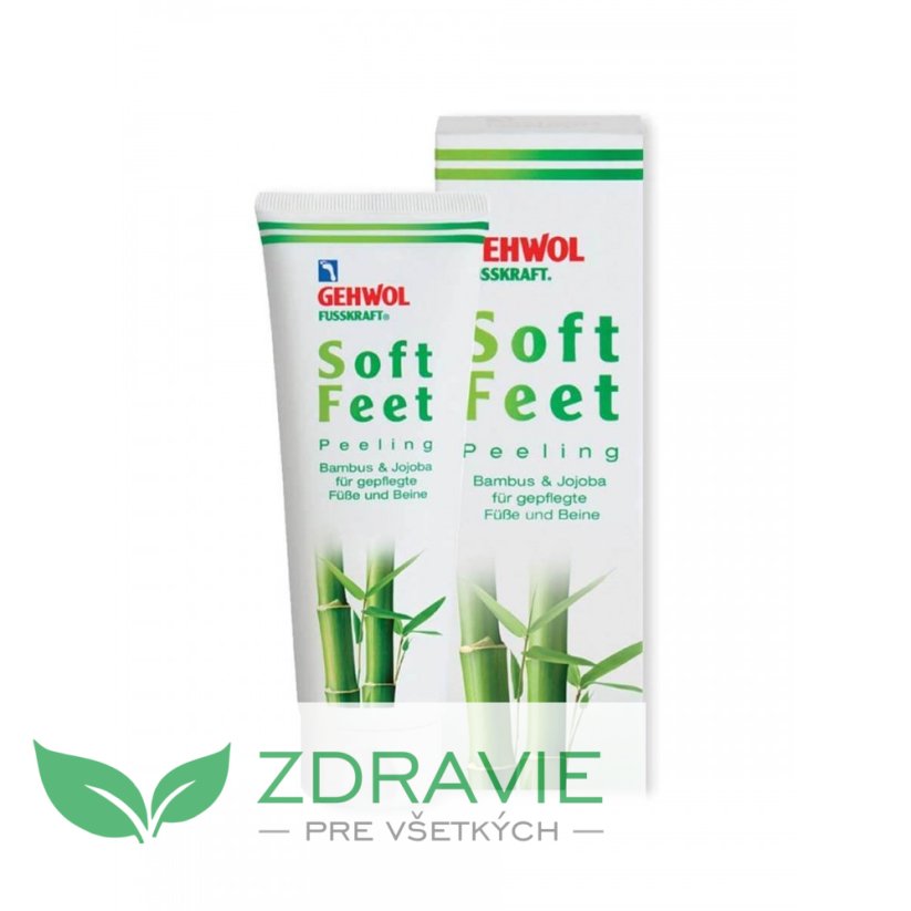 Soft Feet peeling - píling na nohy a chodidlá