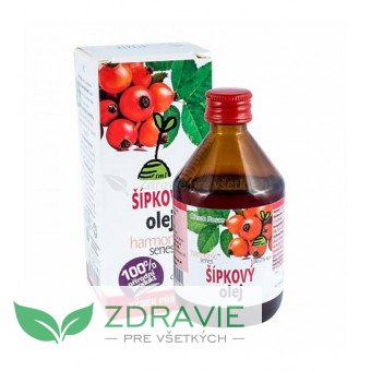 Šípkový olej 100% - Balenie: 200ml