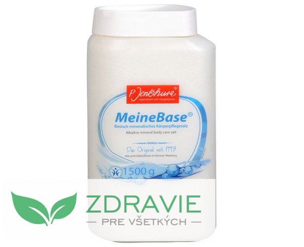 MeineBase® zásaditominerálna kúpeľová soľ - 1 500 g