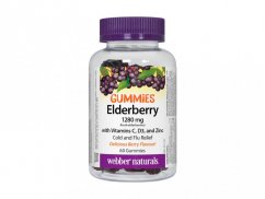 Elderberry (Baza čierna) + vit.C, D3, zinok