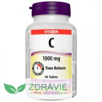 Vitamín C 1000 mg s postupným uvolňovaním