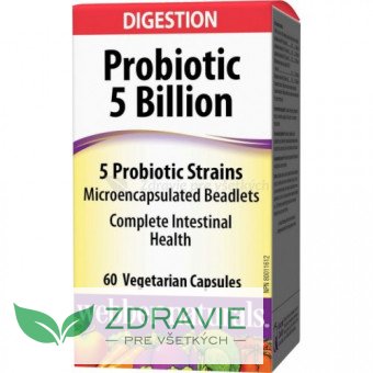 Probiotiká 5 mld baktérií