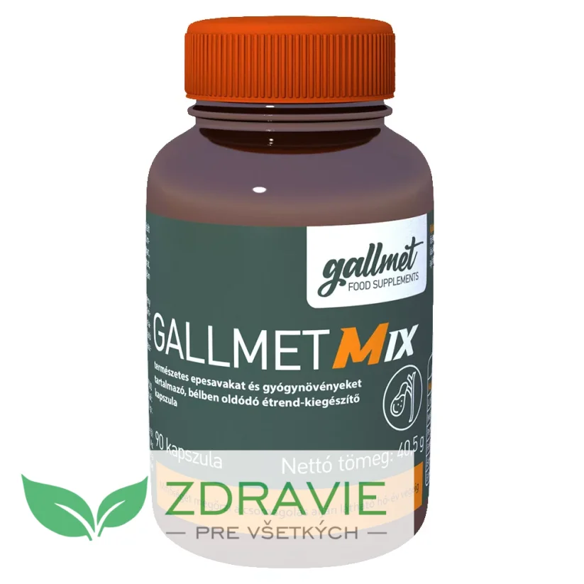 GALLMET Mix - 90 kapsúl