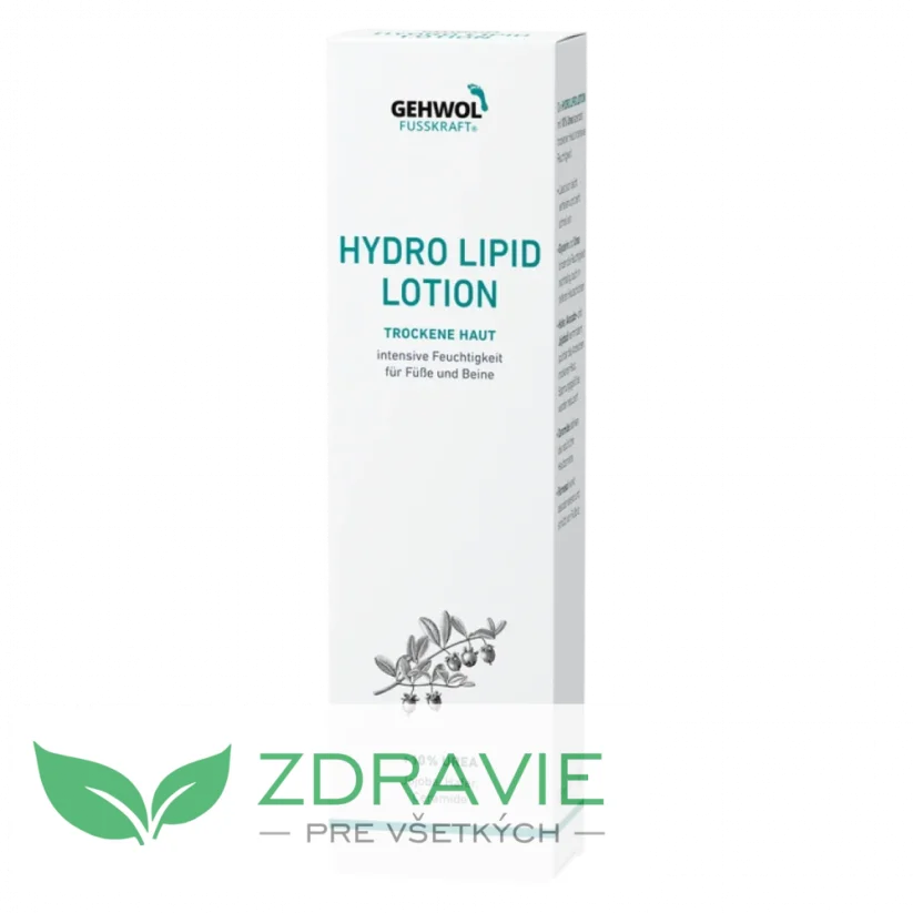 Hydrolipid-lotion - hydratujúce mlieko na suchú pokožku
