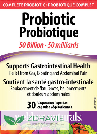 Probiotiká 50 miliárd