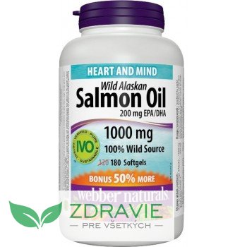 Lososový olej 1000 mg