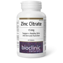 Zinok citrát 15 mg Bioclinic