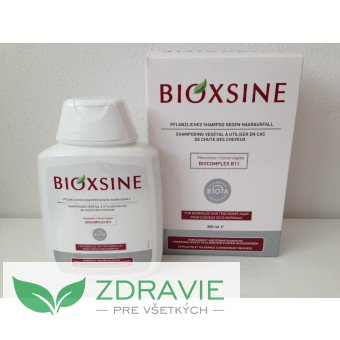 Bioxsine šampón proti vypadávaniu vlasov normálne a suché vlasy