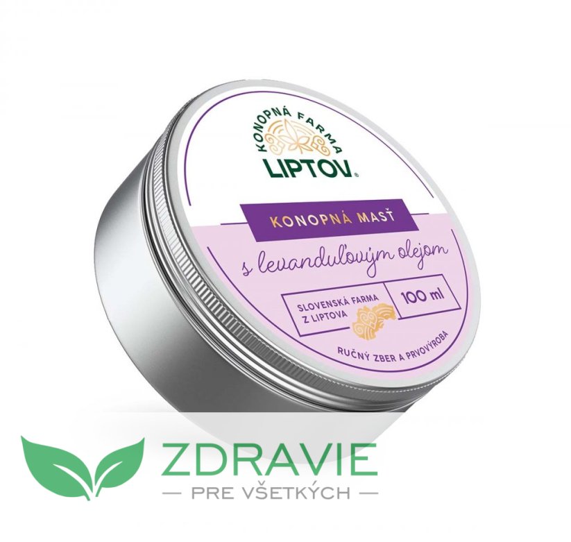 Konopná masť - levanduľa