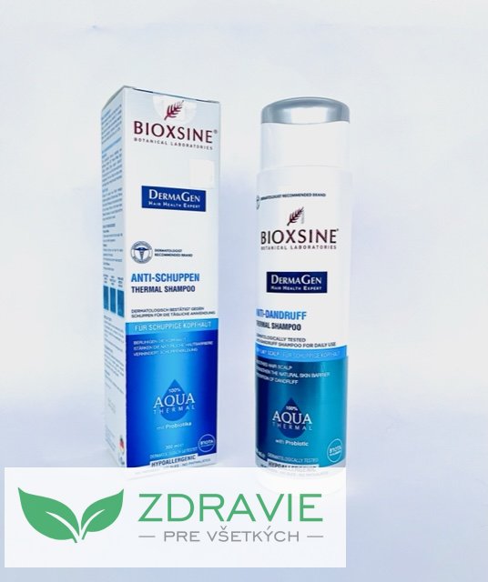 Bioxsine THERMAL šampón proti lupinám s probiotikami