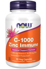 Vitamín C-1000 + Zinok Immune - 90 kapsúl