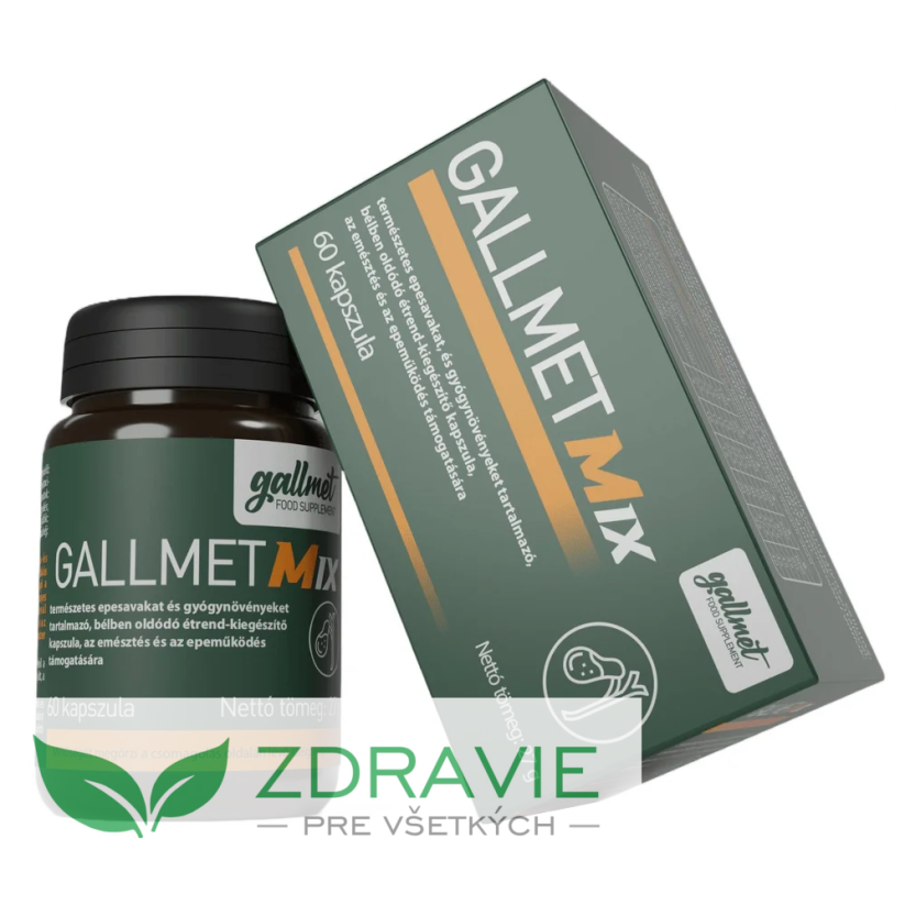 GALLMET Mix - 60 kapsúl