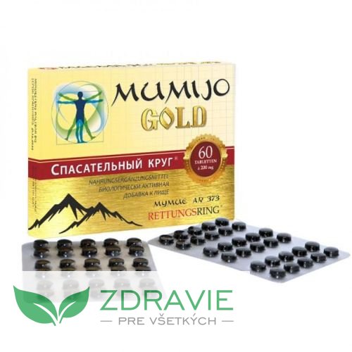 Mumio zlaté (Gold) - 60tbl