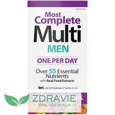 Najkompletnejší multivitamín pre mužov