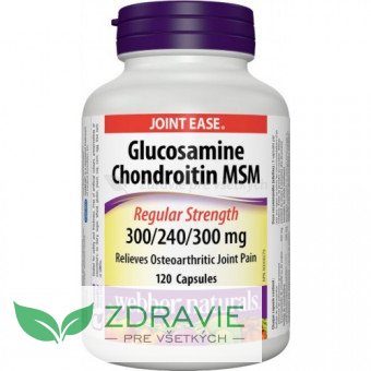 Glukosamín+chondroitín+MSM 840 mg