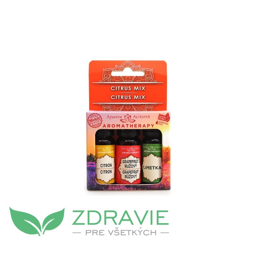 Set olejov citrus mix 3x10 ml