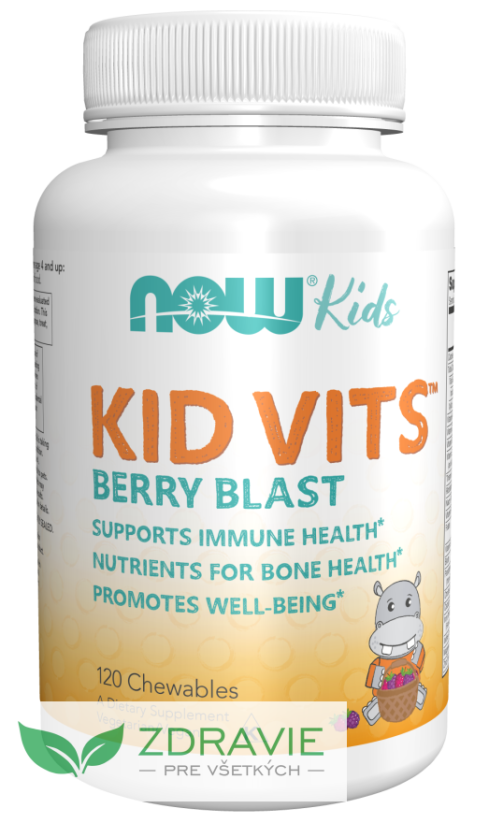 Detský multivitamín Berry - 120 cmúľacich tabliet