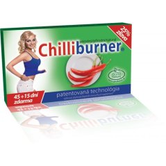 Chilliburner-prírodná podpora chudnutia 60 tbl