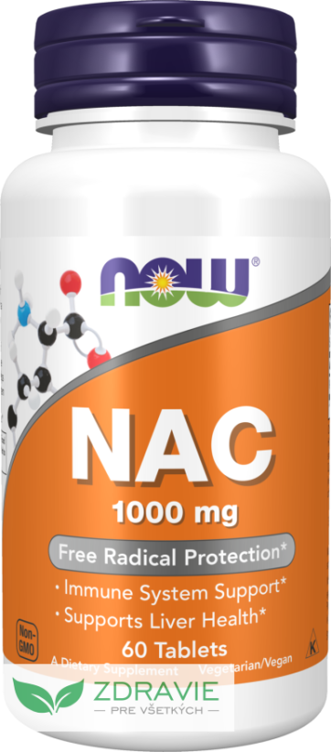 NAC - ochrana proti voľným radikálom 1000 mg