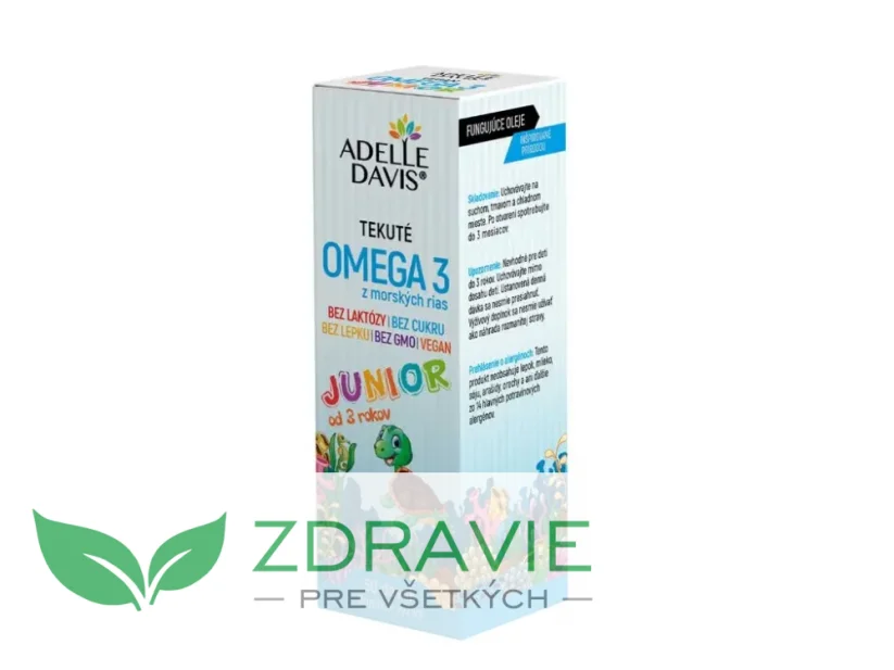 TEKUTÉ OMEGA 3 z morských rias junior