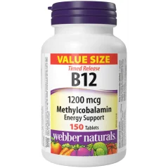 Vitamín B12 metylkobalamín 1200 mcg tablety s časovaným uvoľňovaním