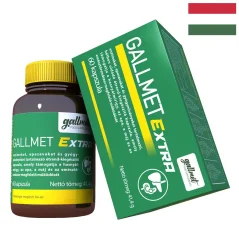 GALLMET Extra - žlčové kyseliny, enzýmy a byliny 60 kapsúl