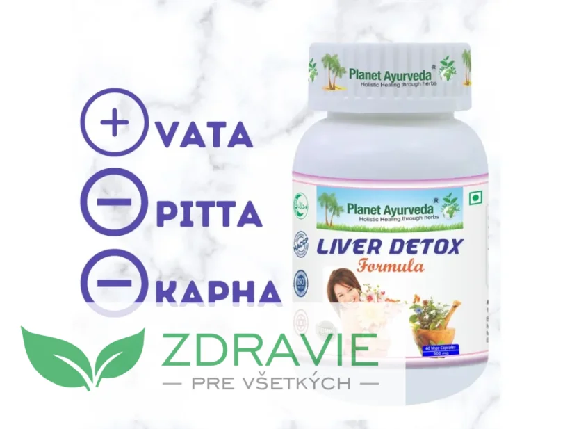 Liver detox formula - Detoxikácia a regenerácia pečene