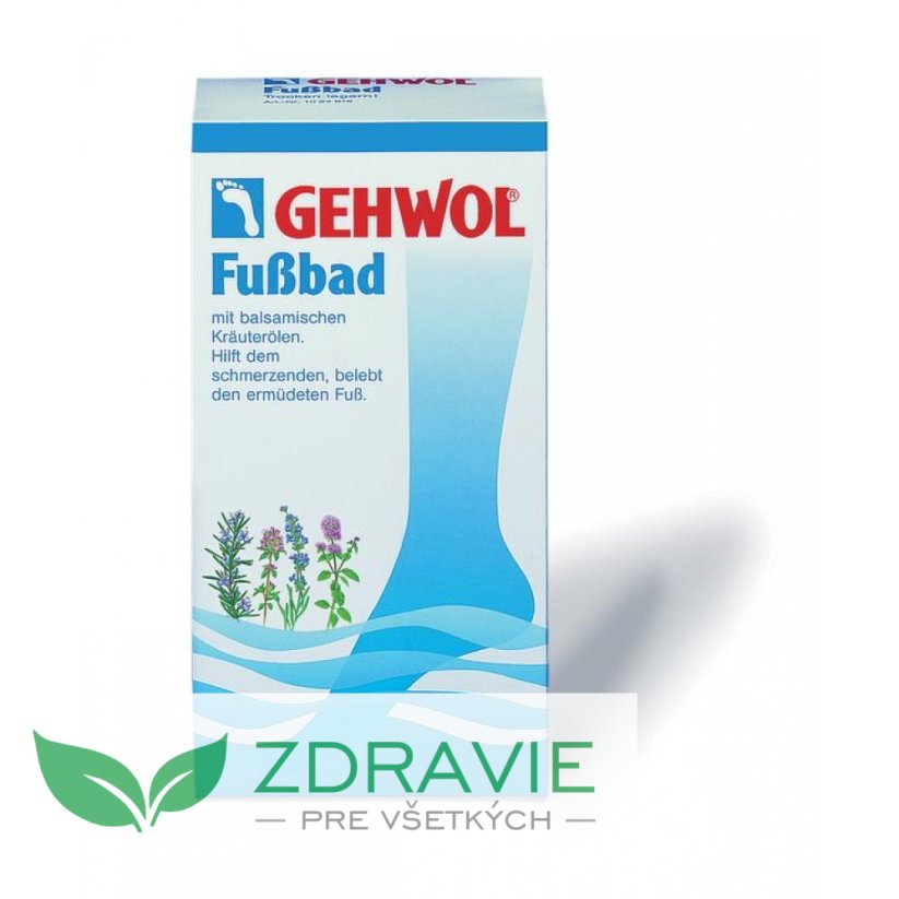 Fussbad - bylinkový kúpeľ na nohy