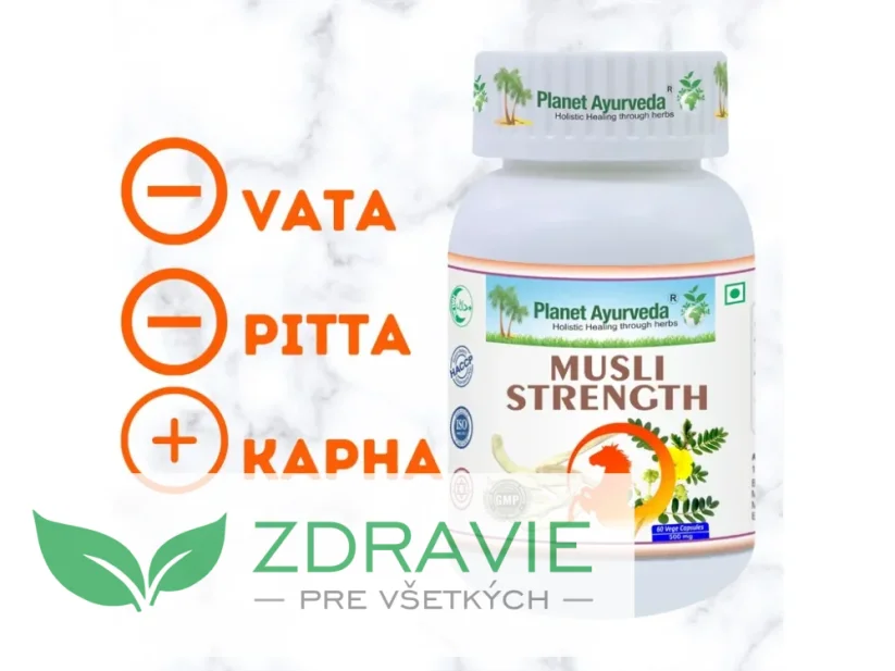 Musli Strength - Libido, Výkon, Plodnosť