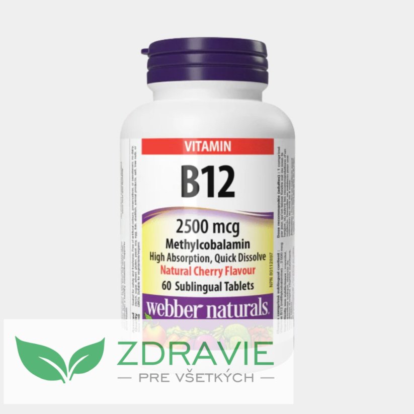 Vitamín B12 2500 mcg