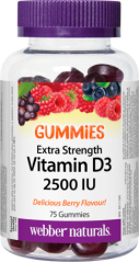 Vitamín D3 2500 IU GUMMIES