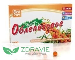 Rakytníkový olej v kapsuliach