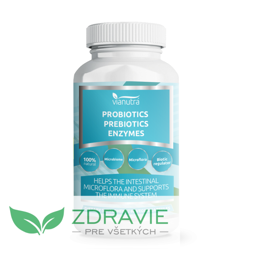 Vianutra Probiotics Prebiotics Enzymes