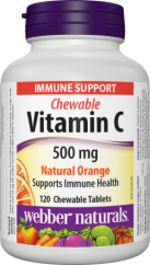 Vitamín C 500 mg pomaranč - 120 cmúľacich tabliet