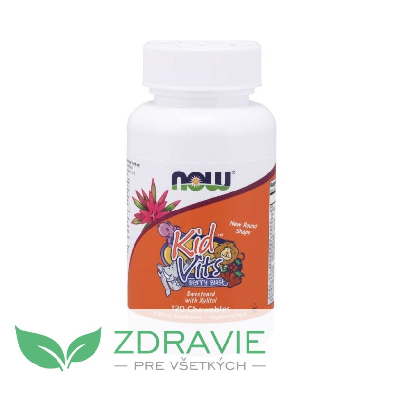 Detský multivitamín Berry - 120 cmúľacich tabliet