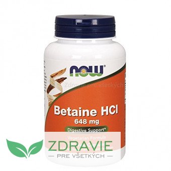 Betaín HCl 648 mg