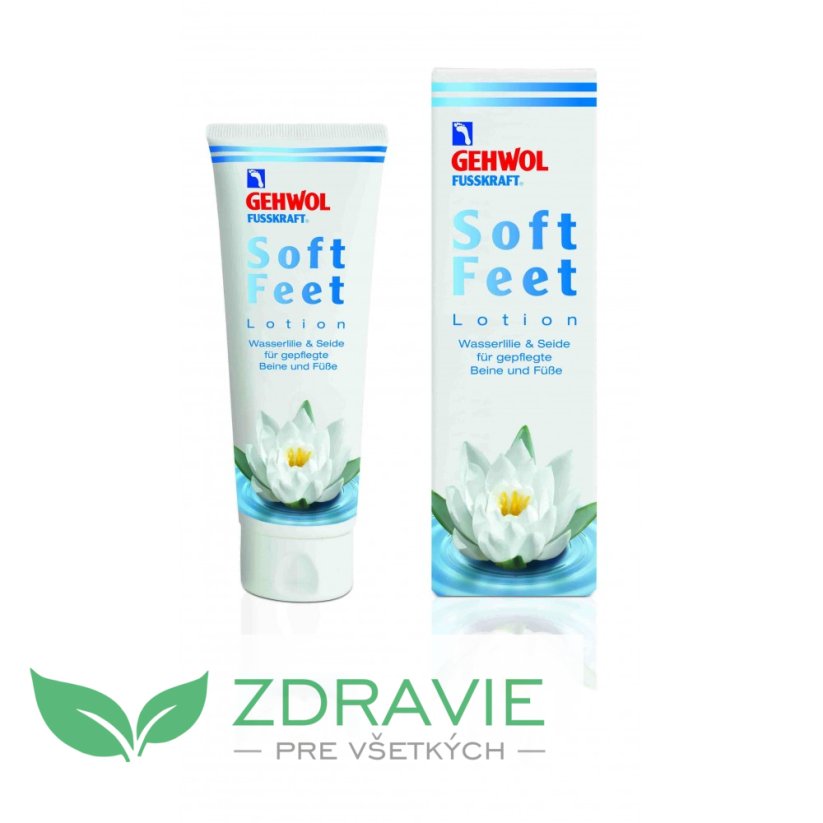 Soft Feet Lotion - hydratujúce mlieko na nohy