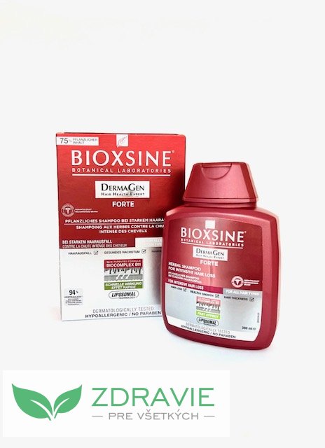 Bioxsine šampón Forte proti vypadávaniu vlasov