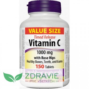 Vitamín C 1000 mg s postupným uvoľňovaním